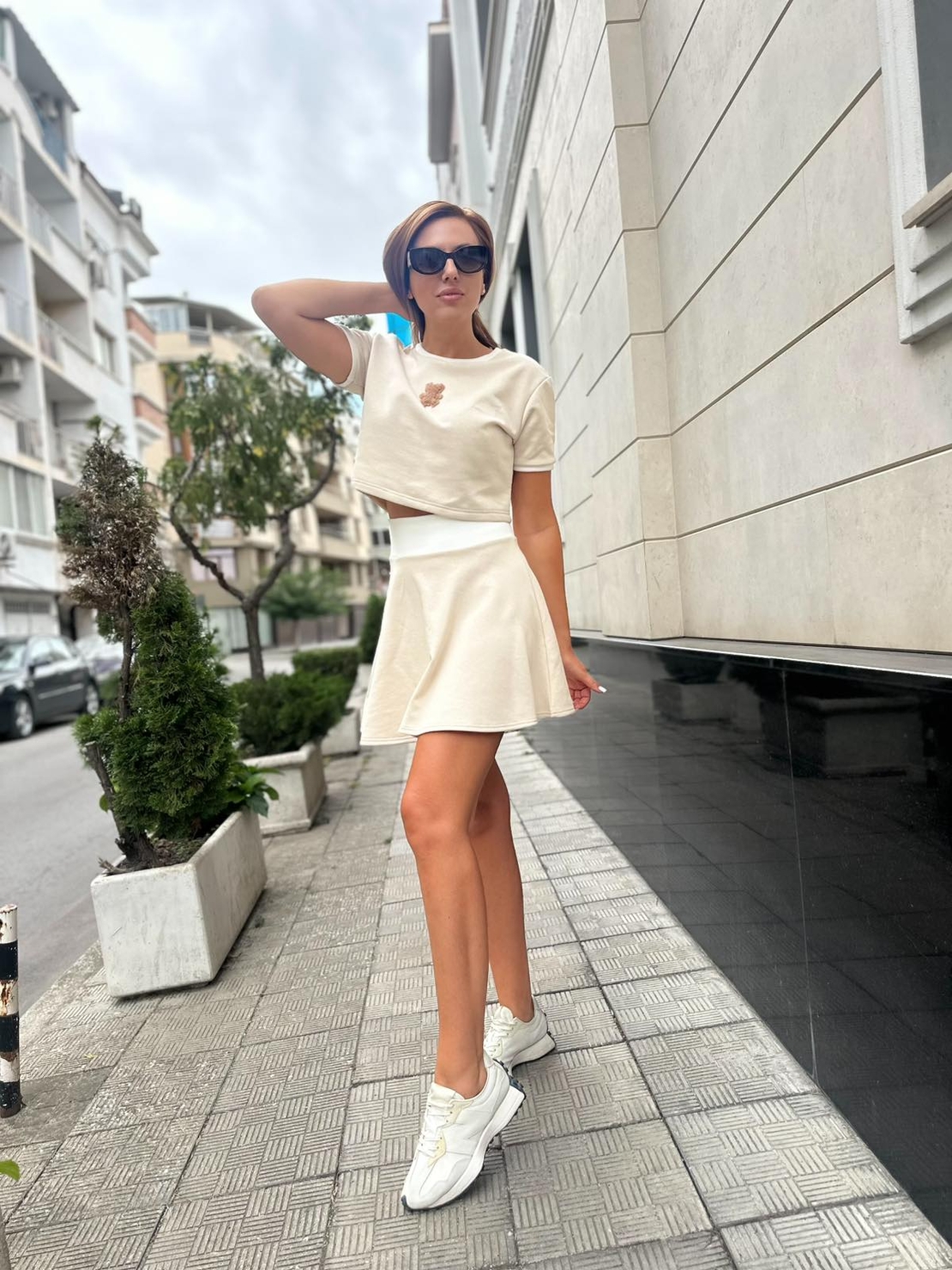 Сет от 2 части Мече - Светло бежово