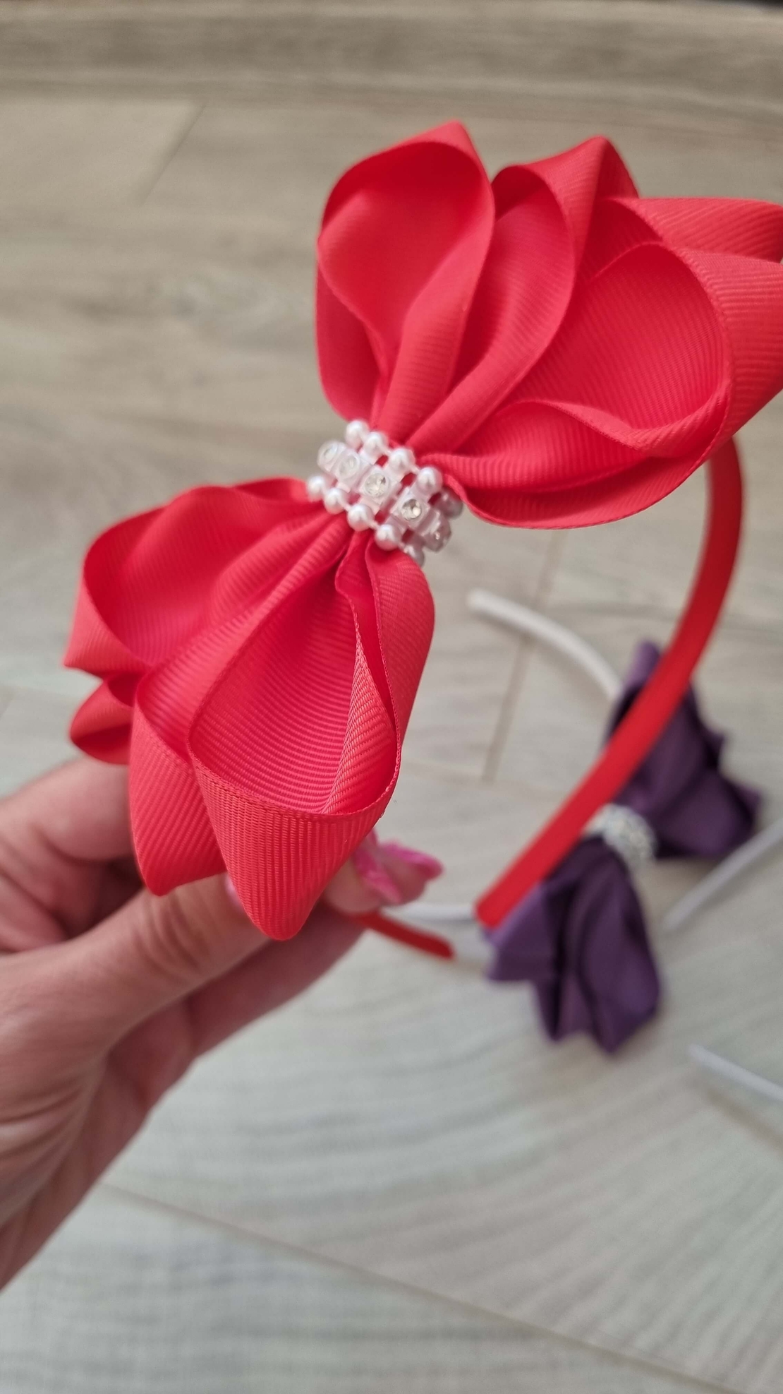 Ръчно изработена детска диадем