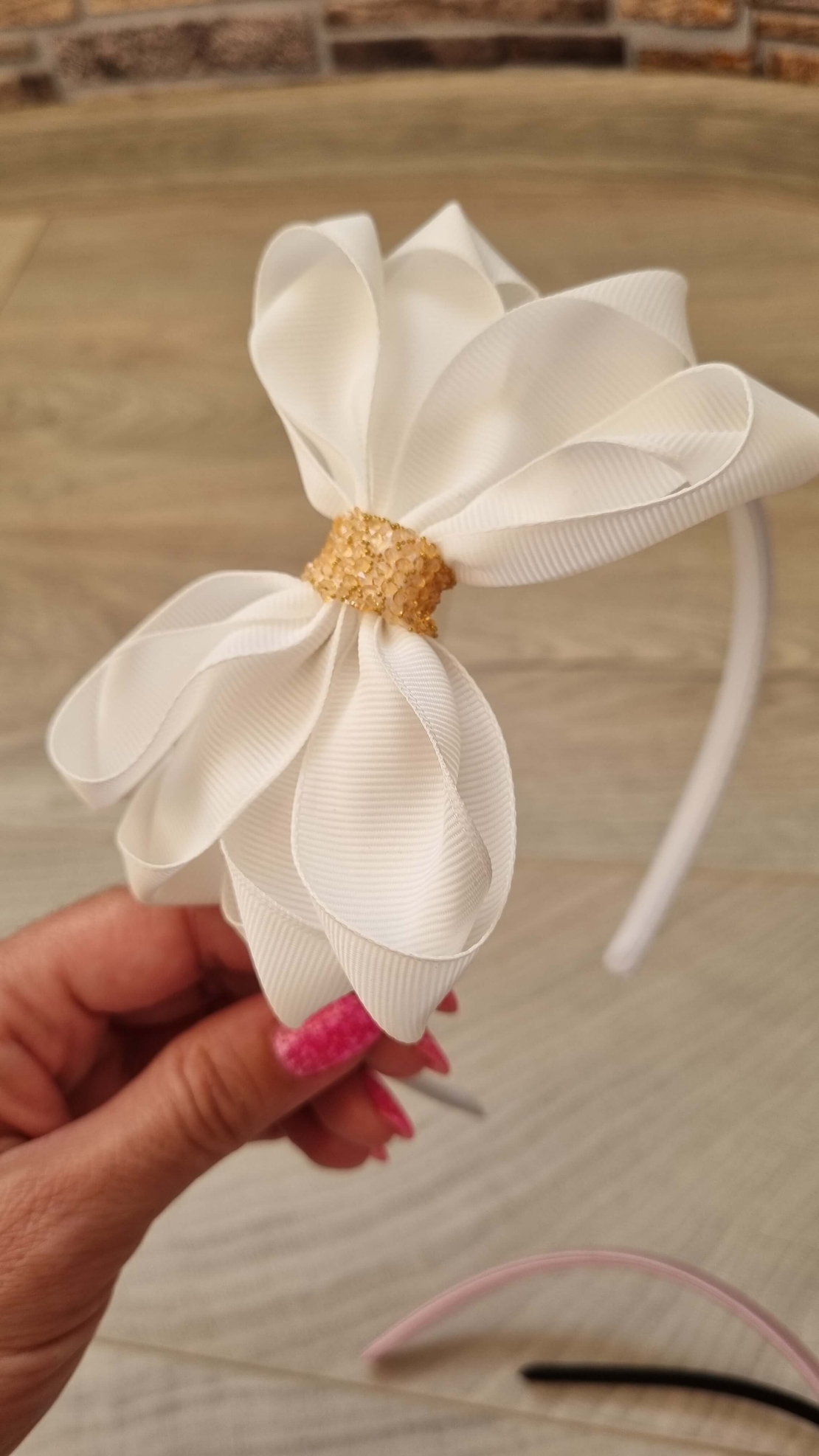 Ръчно изработена детска диадем