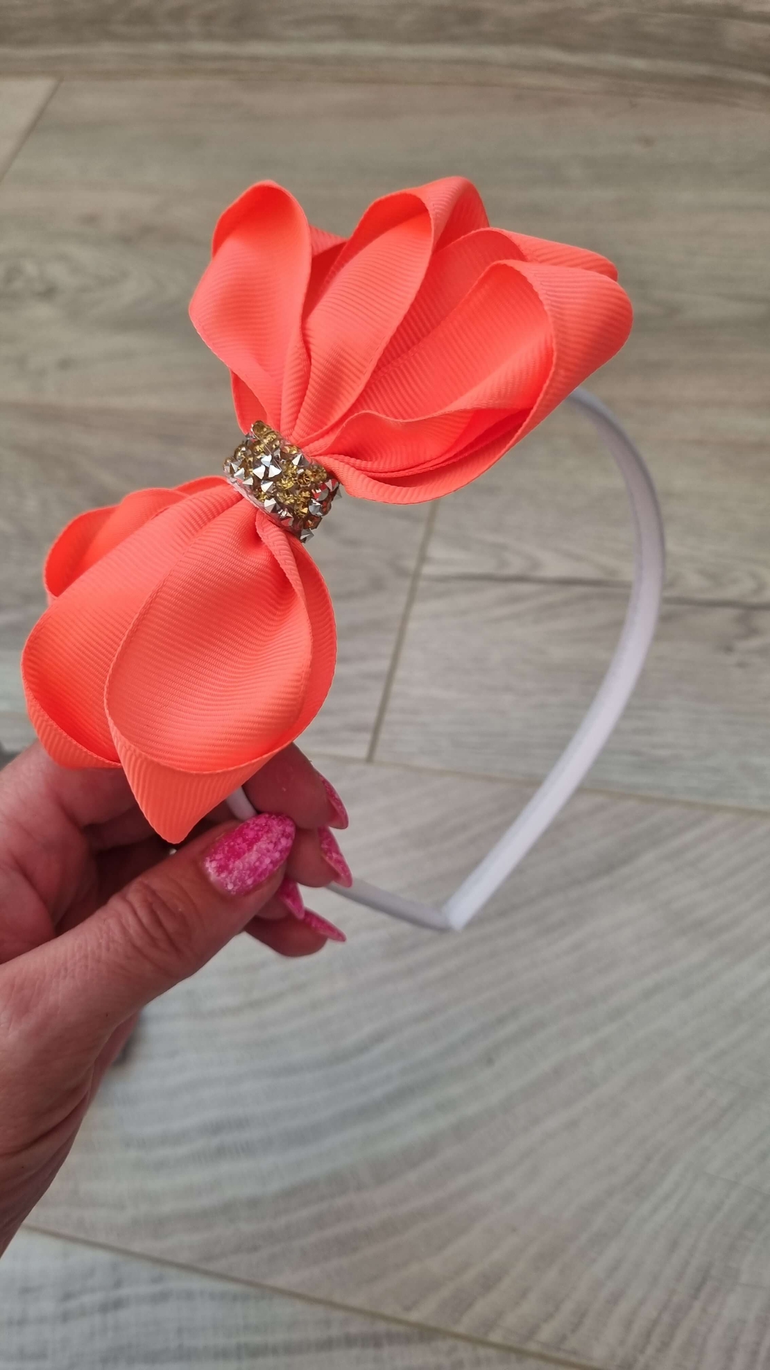 Ръчно изработена детска диадем