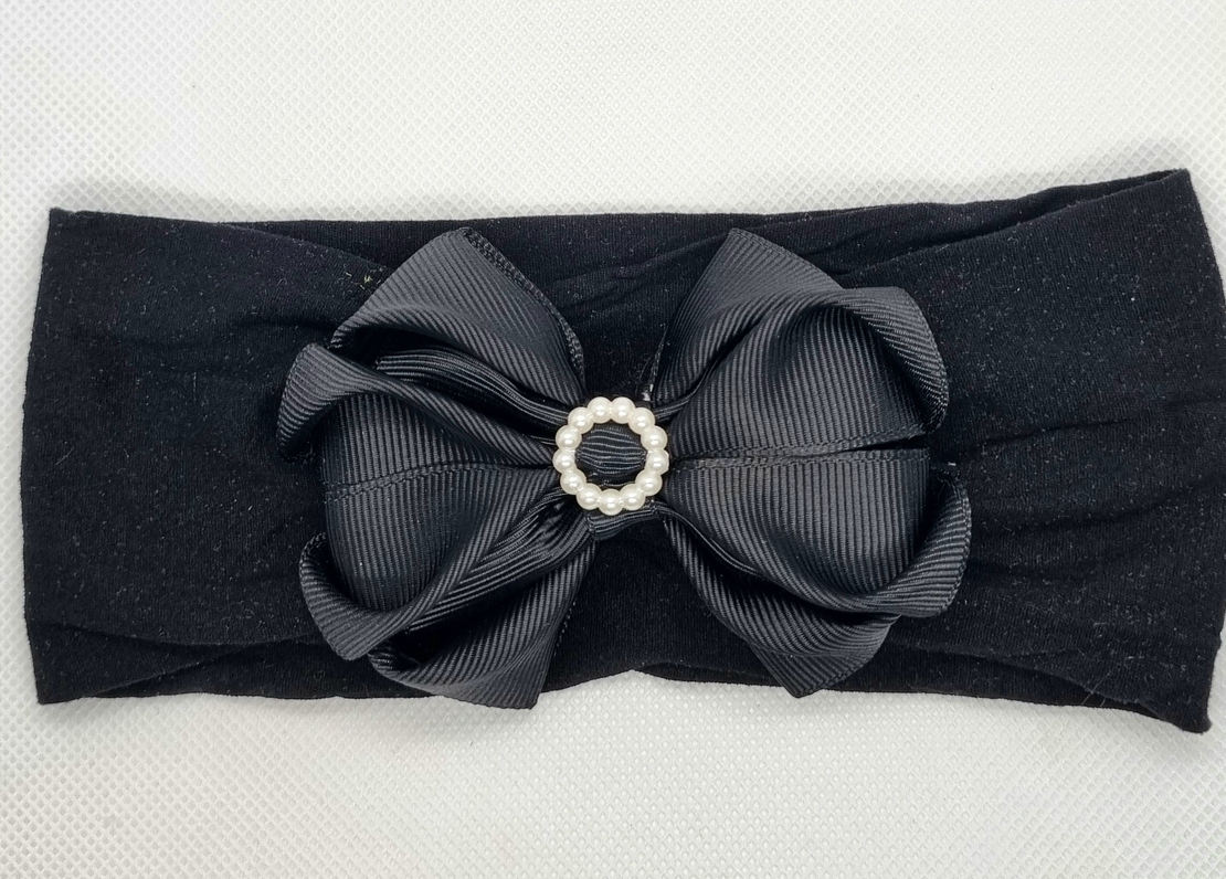 Бебешка лента тюрбан с панделка