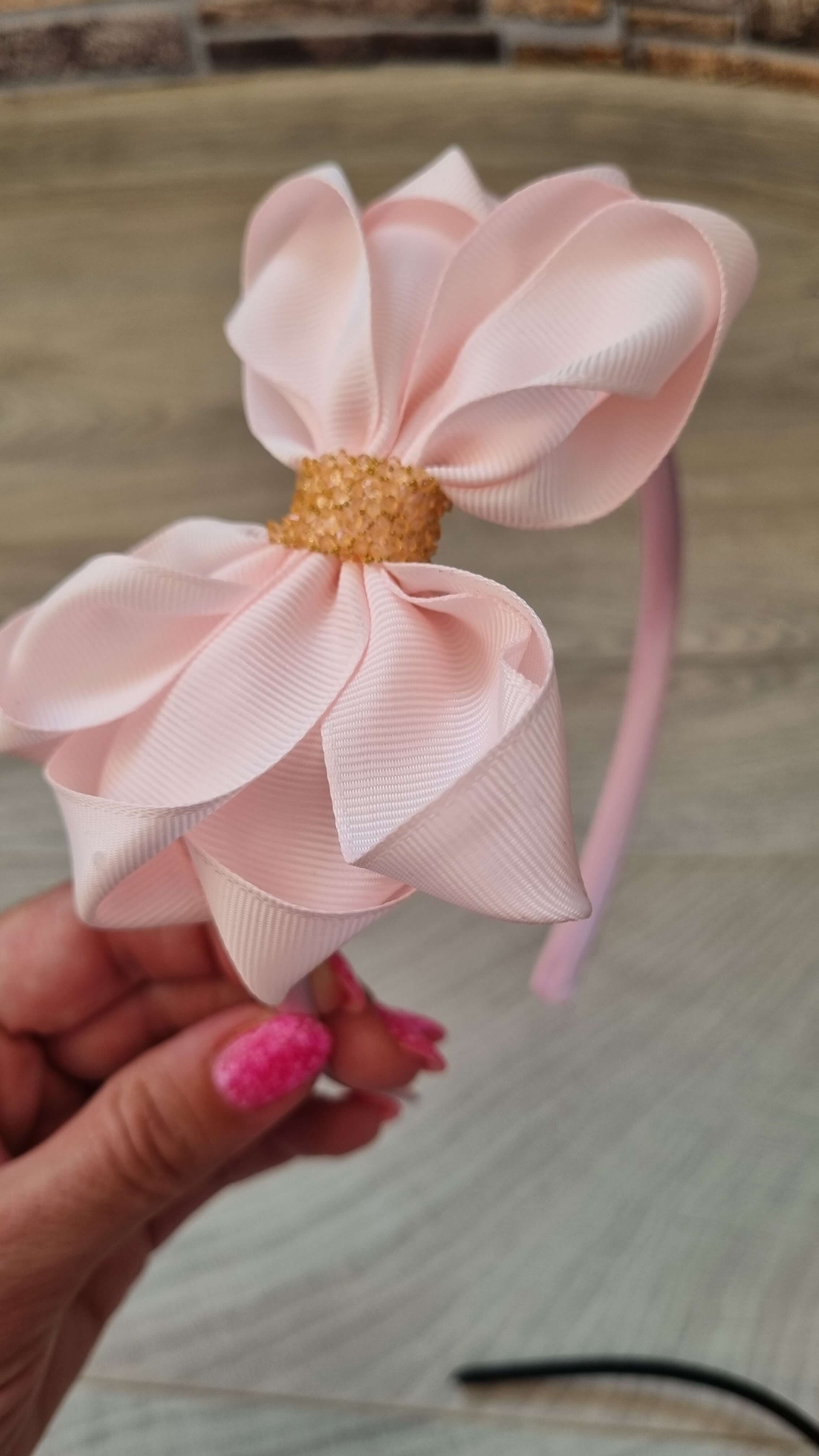 Ръчно изработена детска диадем