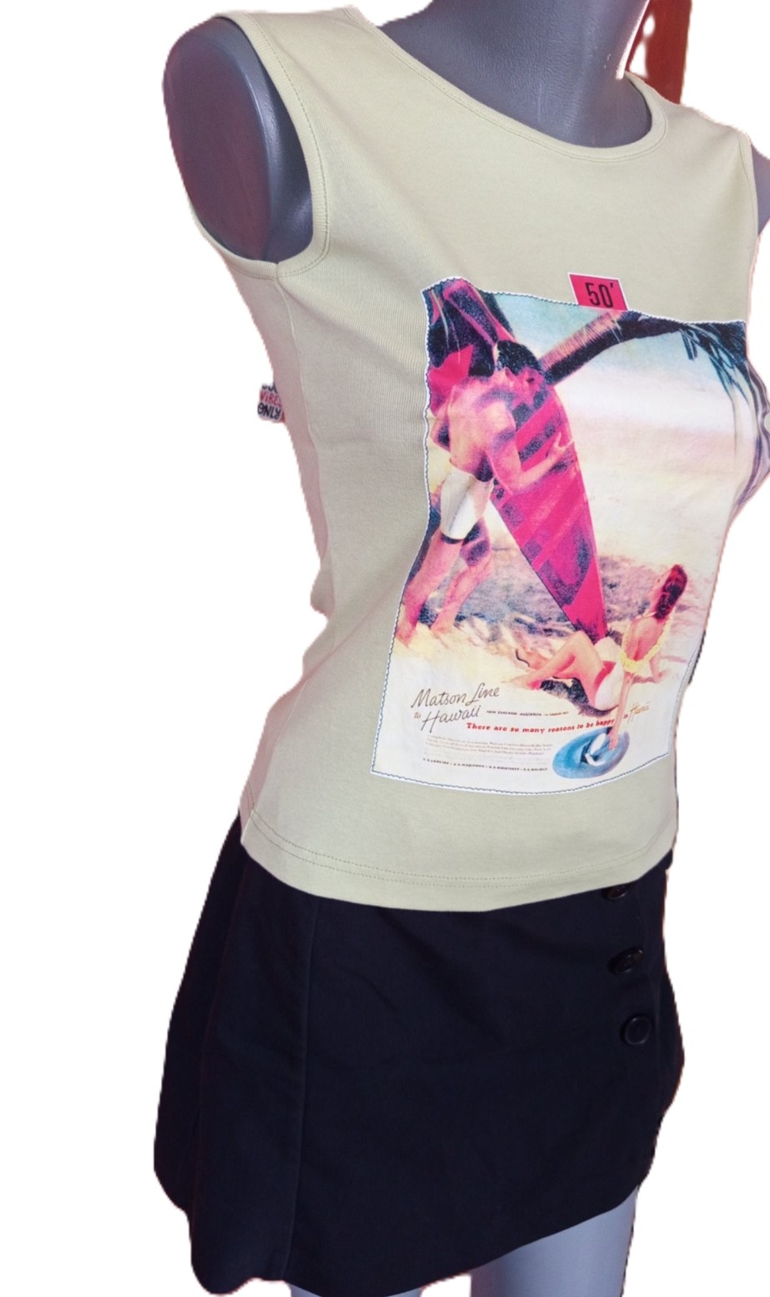 Дамски потник  &Tropical Mood в зелено размер S 5.99€