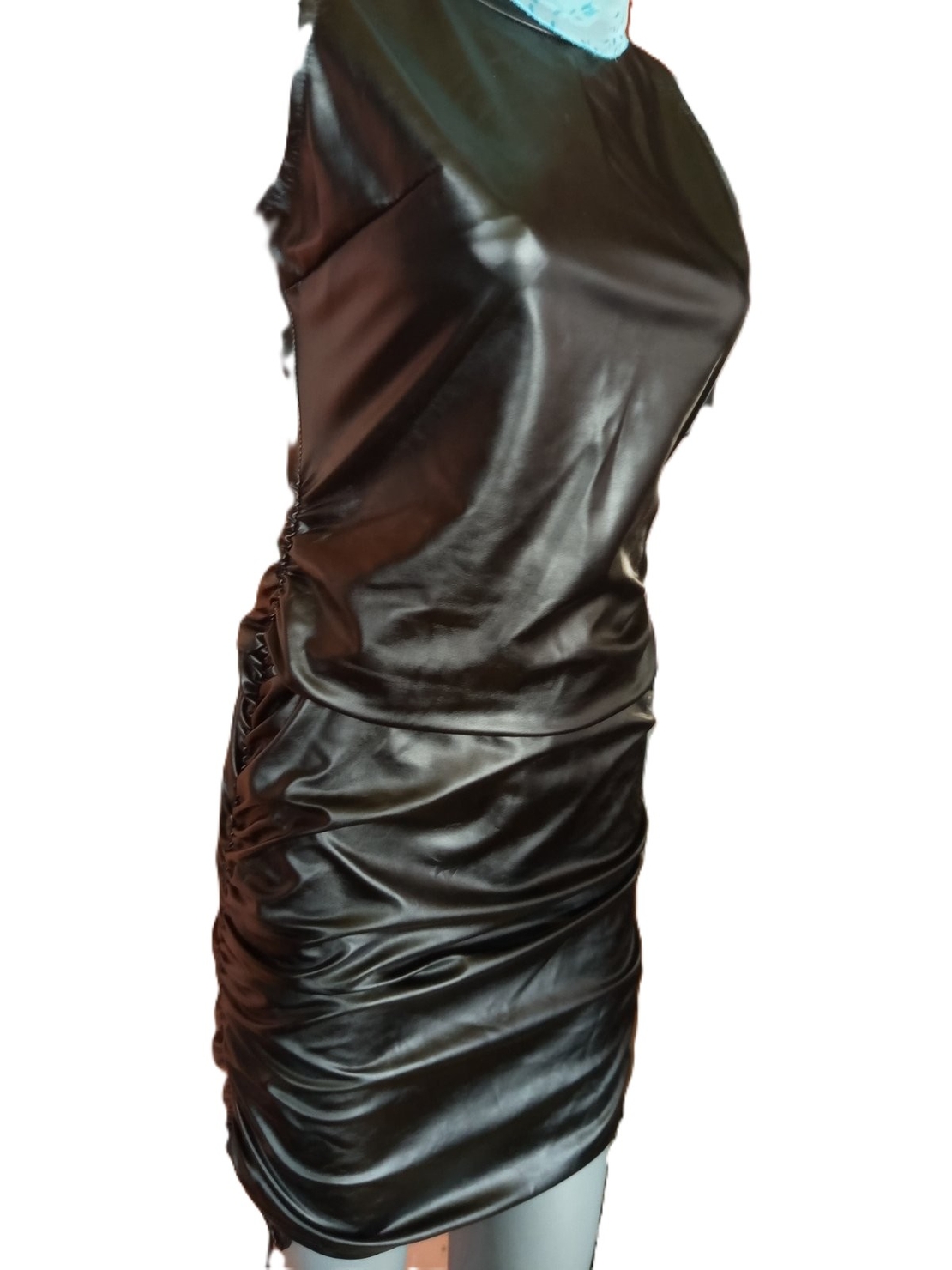 Кожена рокля-Елеганс; М размер