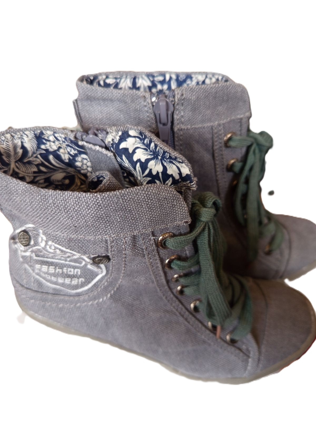 Сиви боти –35№ модел italia