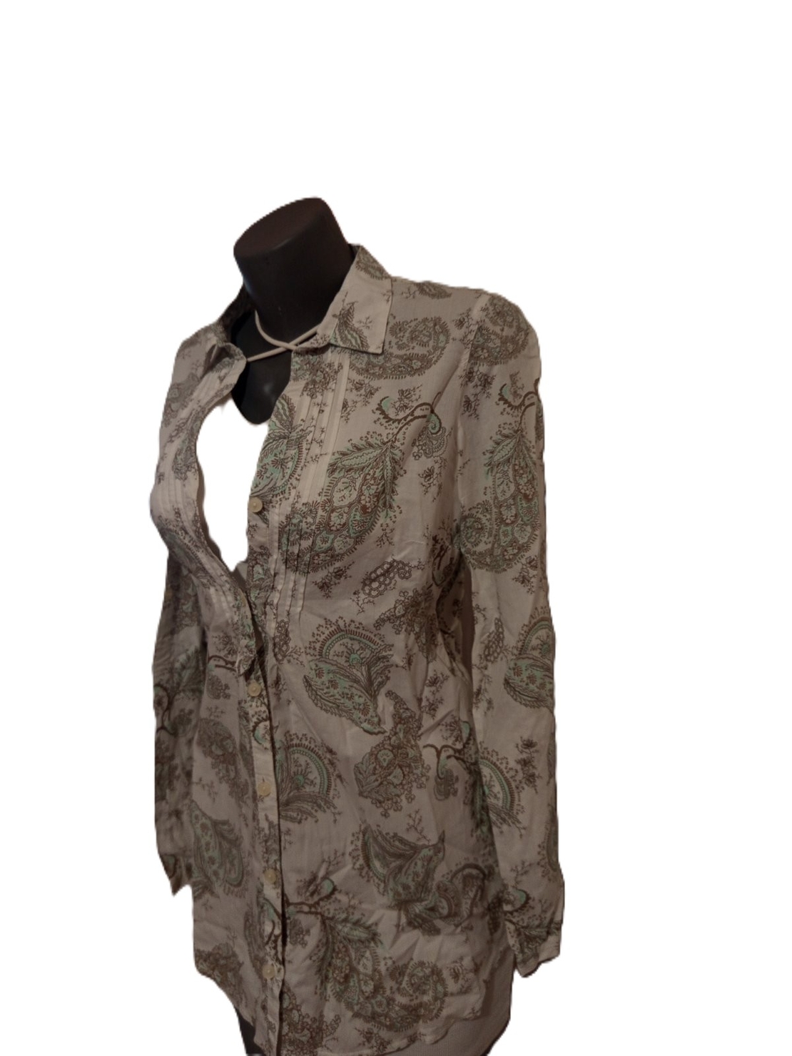 .Дамска шарена риза с цветен принт L размер