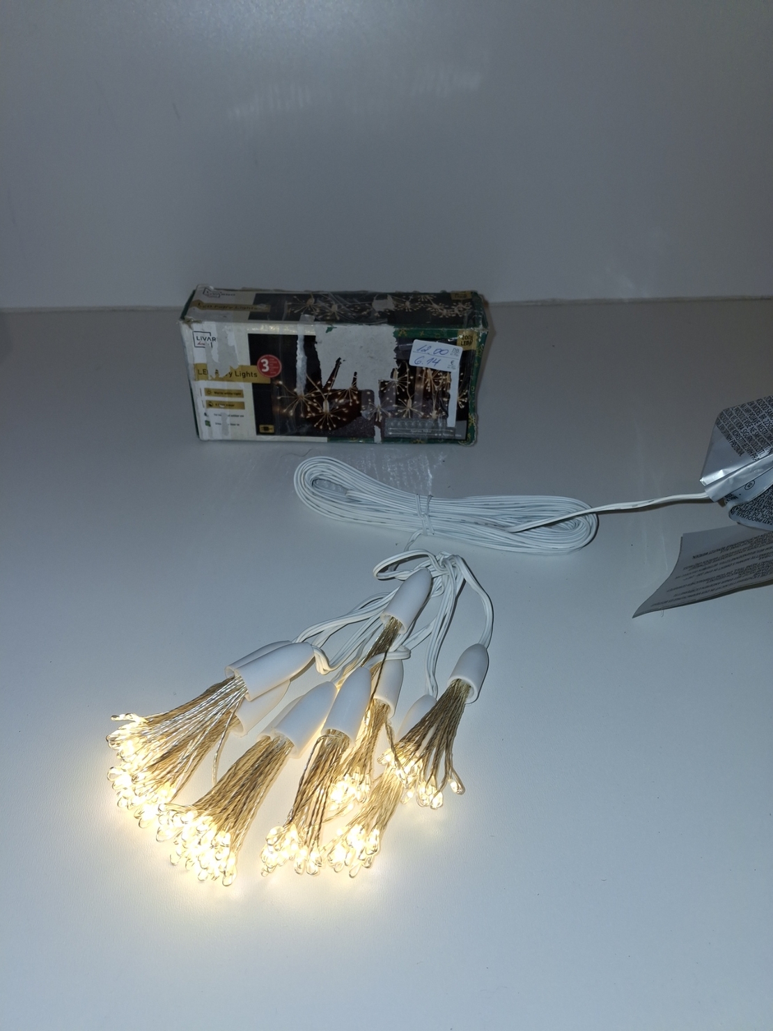 Коледни лампички 10м