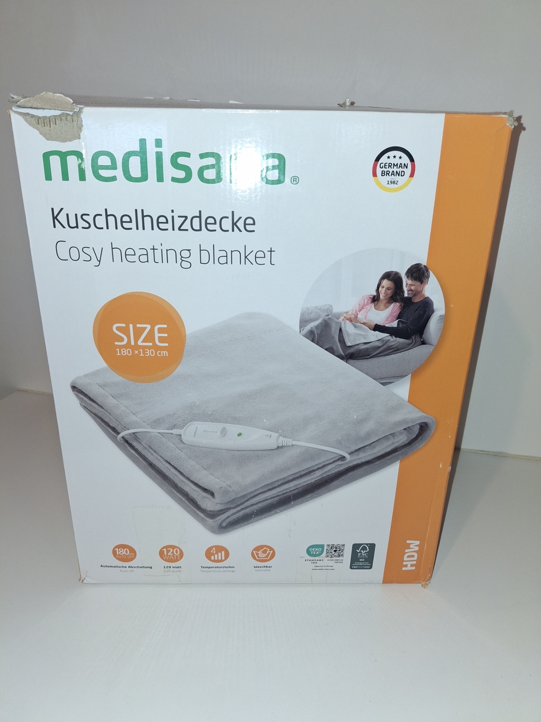 Електрическо одеяло Medisana HDW