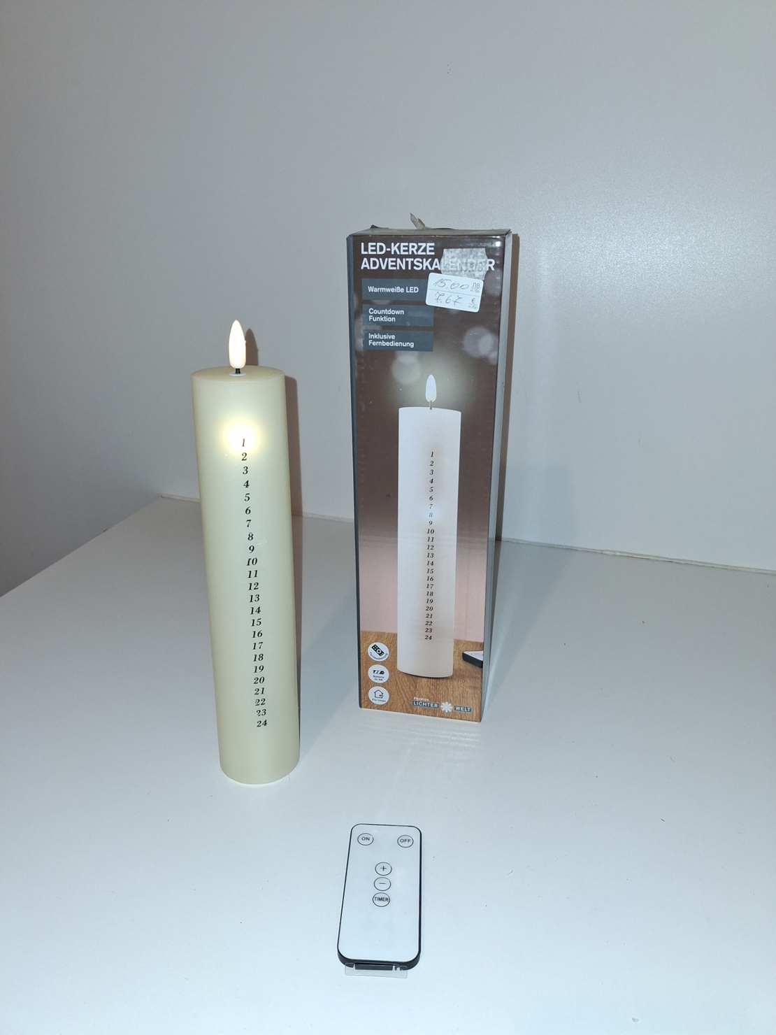 Коледна свещ