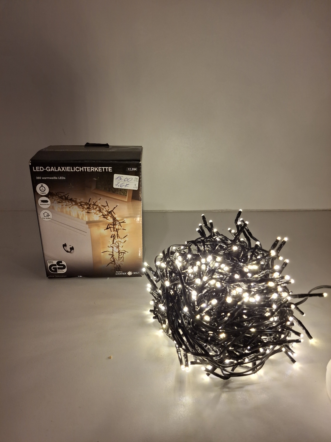 Коледни лампички 6,6м