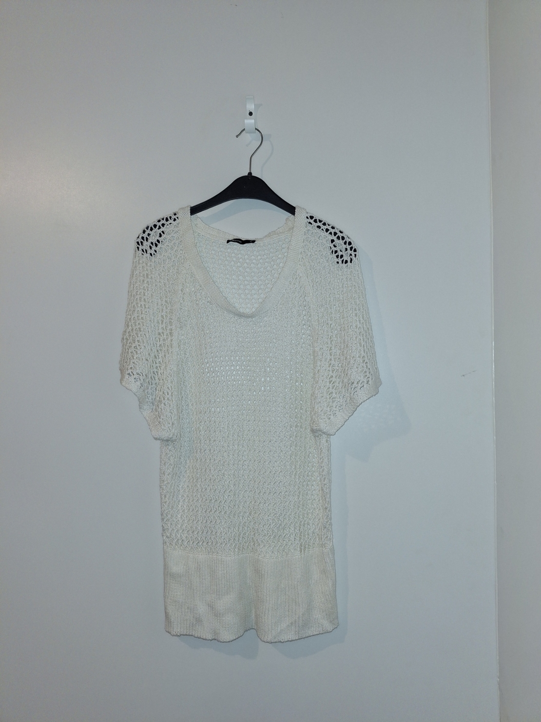 Плетена блуза с къс ръкав Flame 0765