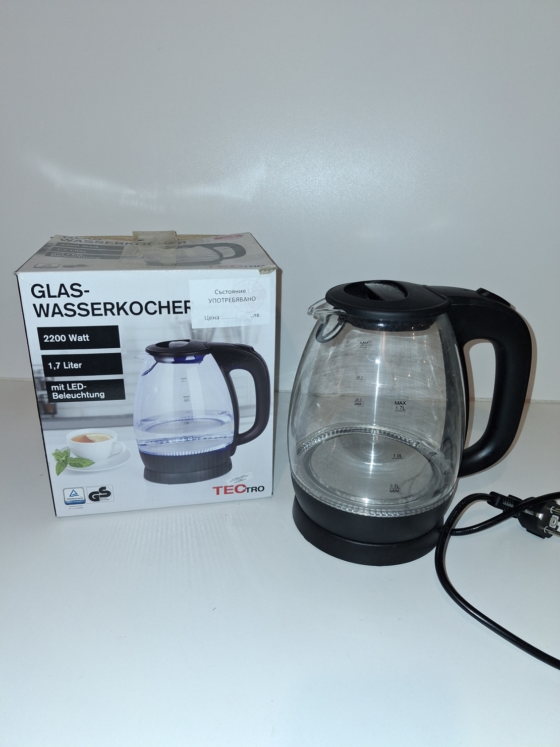 Ел. кана за вода TecTro