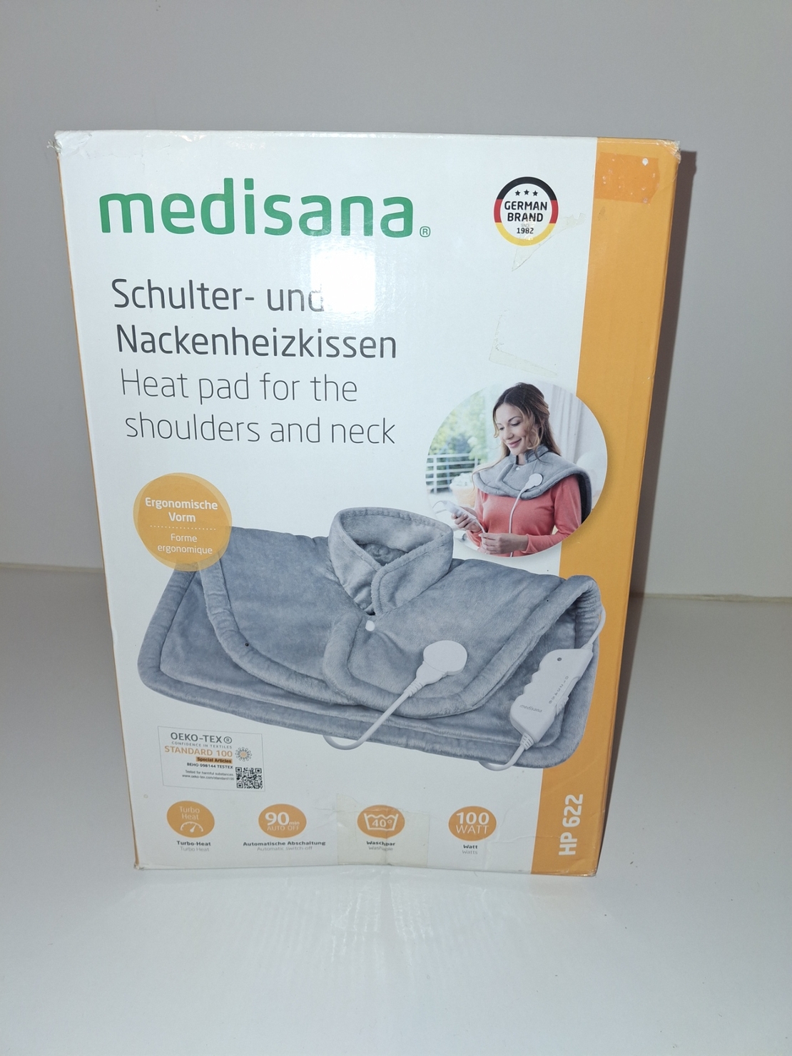 Загряващо наметало за гръб и рамене Medisana HP 622