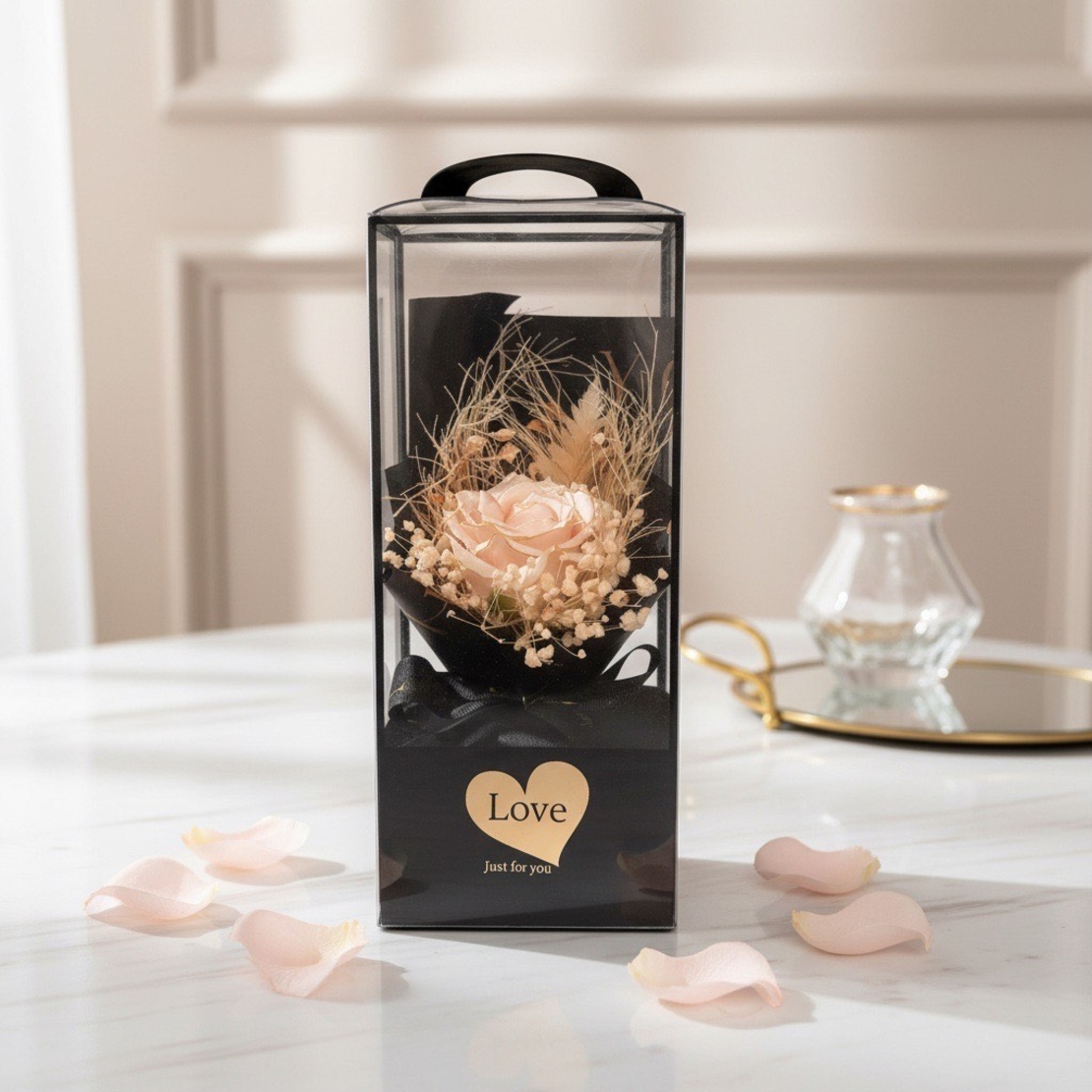 Букет Лукс в Кутия