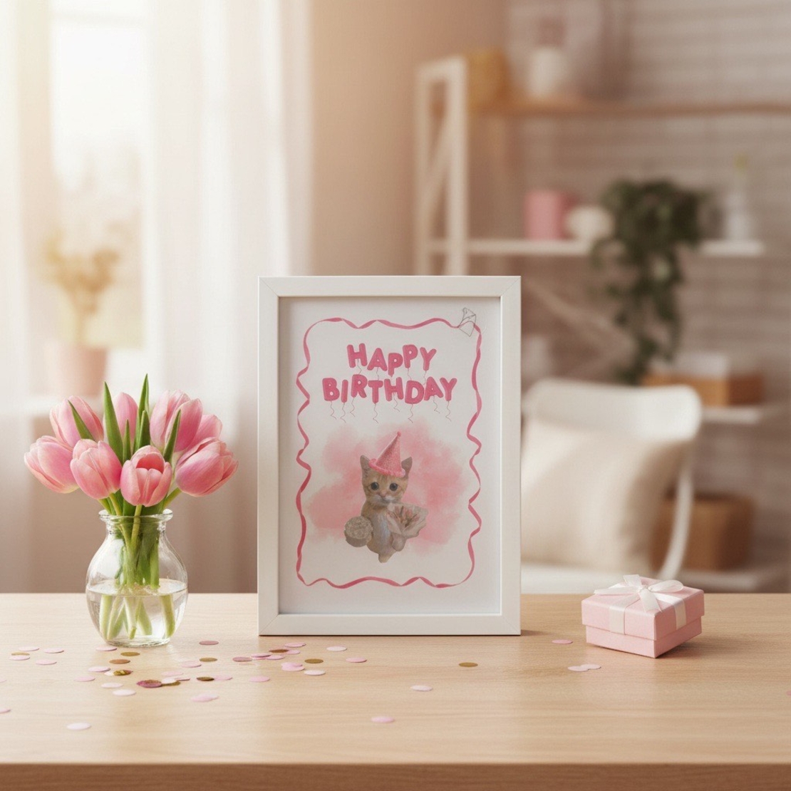 Персонализирана Рамка за Рожден Ден