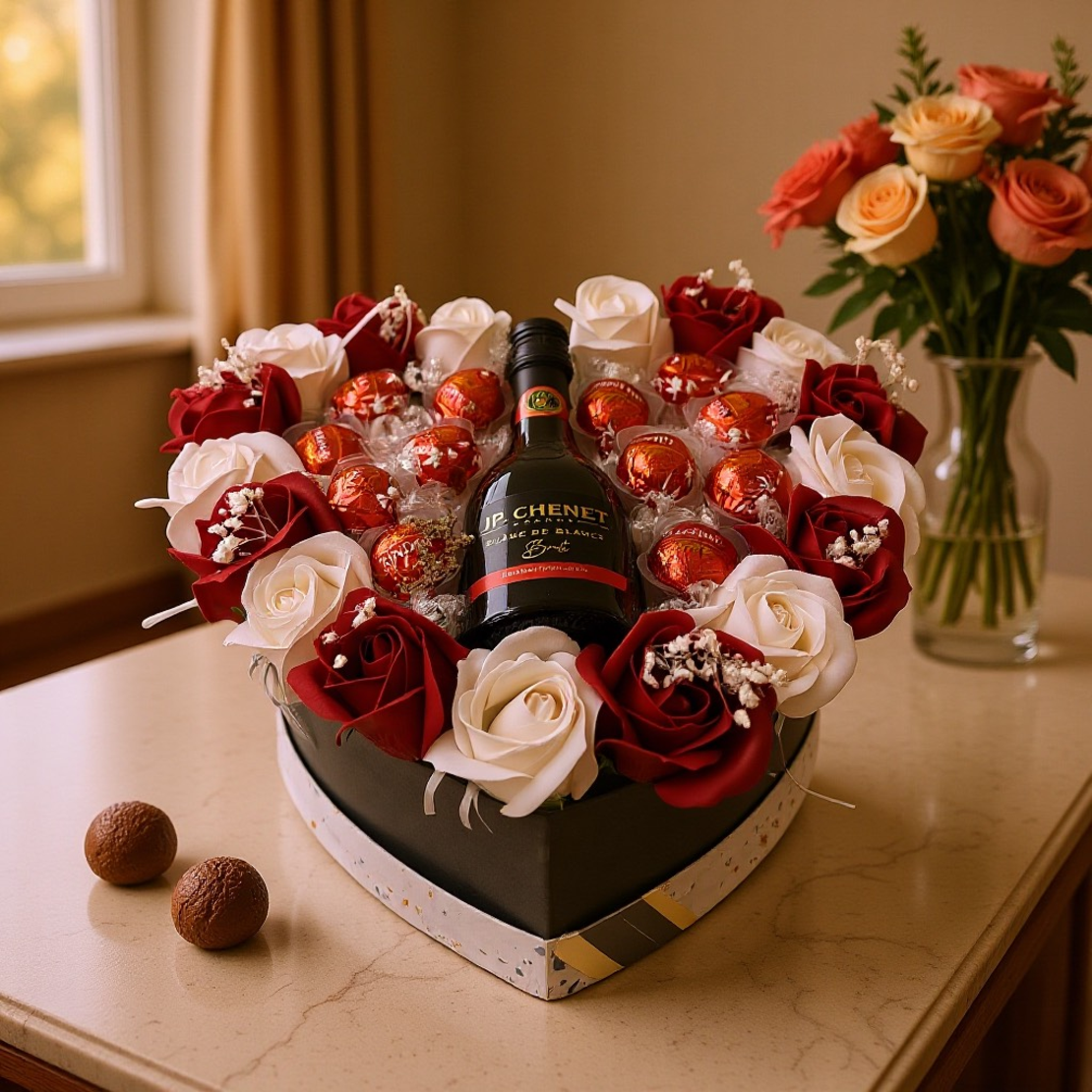 Подаръчна Кутия Пъстро Сърце