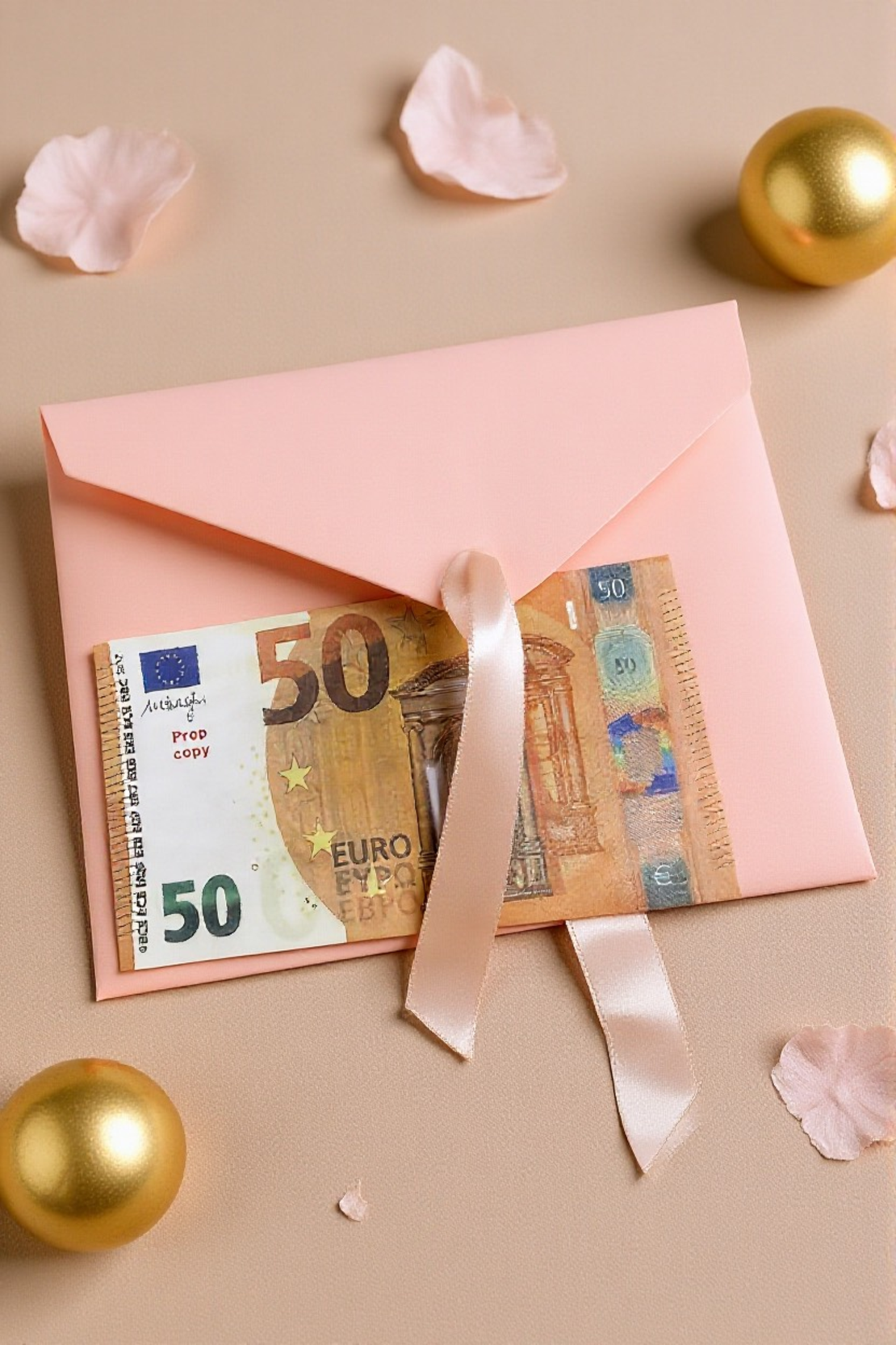 Плик за Пари с Панделка