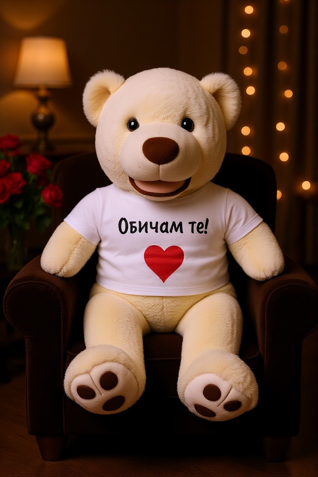 Голямо Плюшено Мече -100см