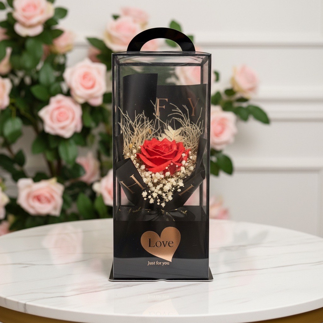 Букет Лукс в Кутия