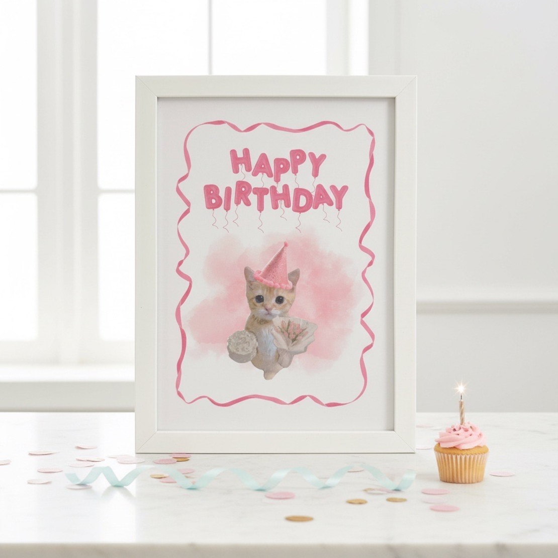 Персонализирана Рамка за Рожден Ден