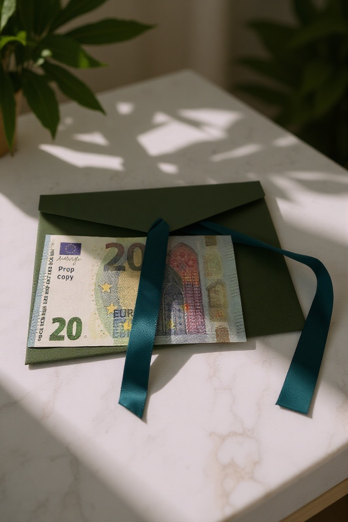 Плик за Пари с Панделка