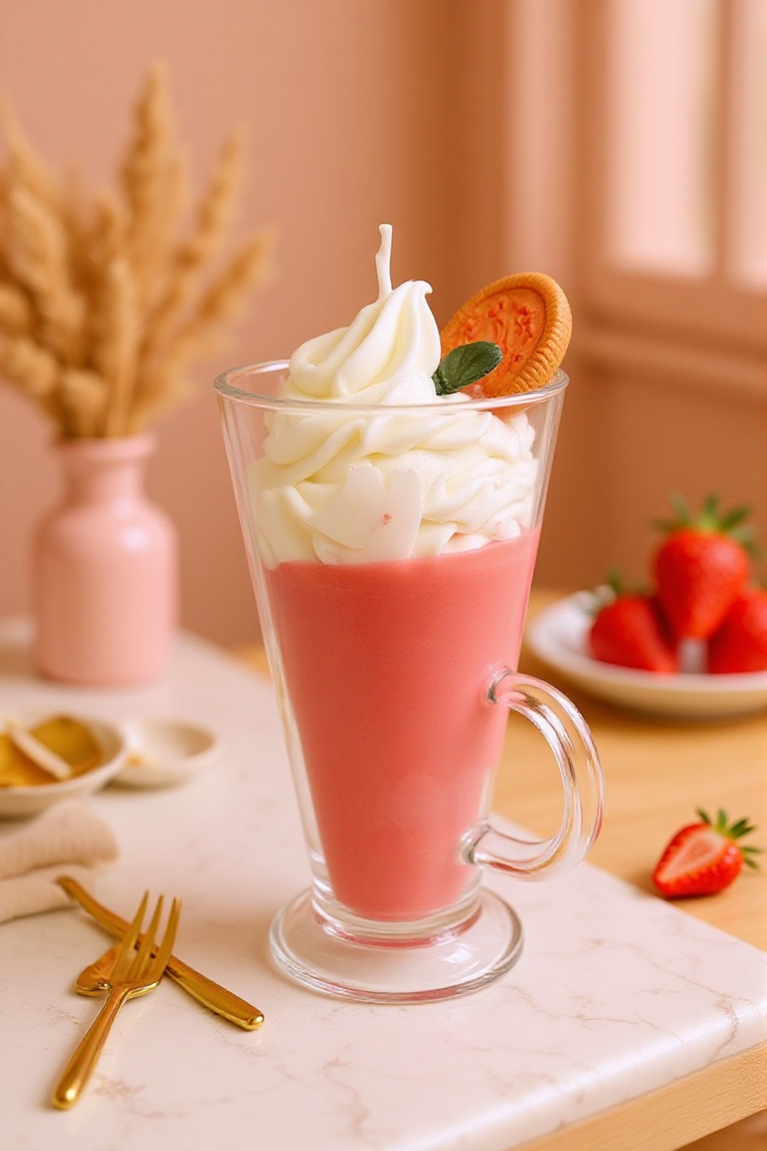 Свещ Капучино