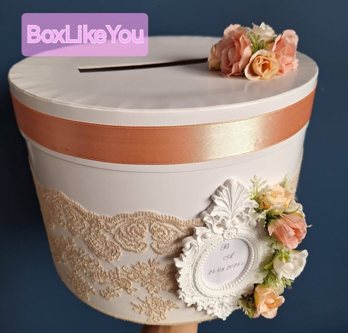 Сватбена кутия за пожелания и пликове