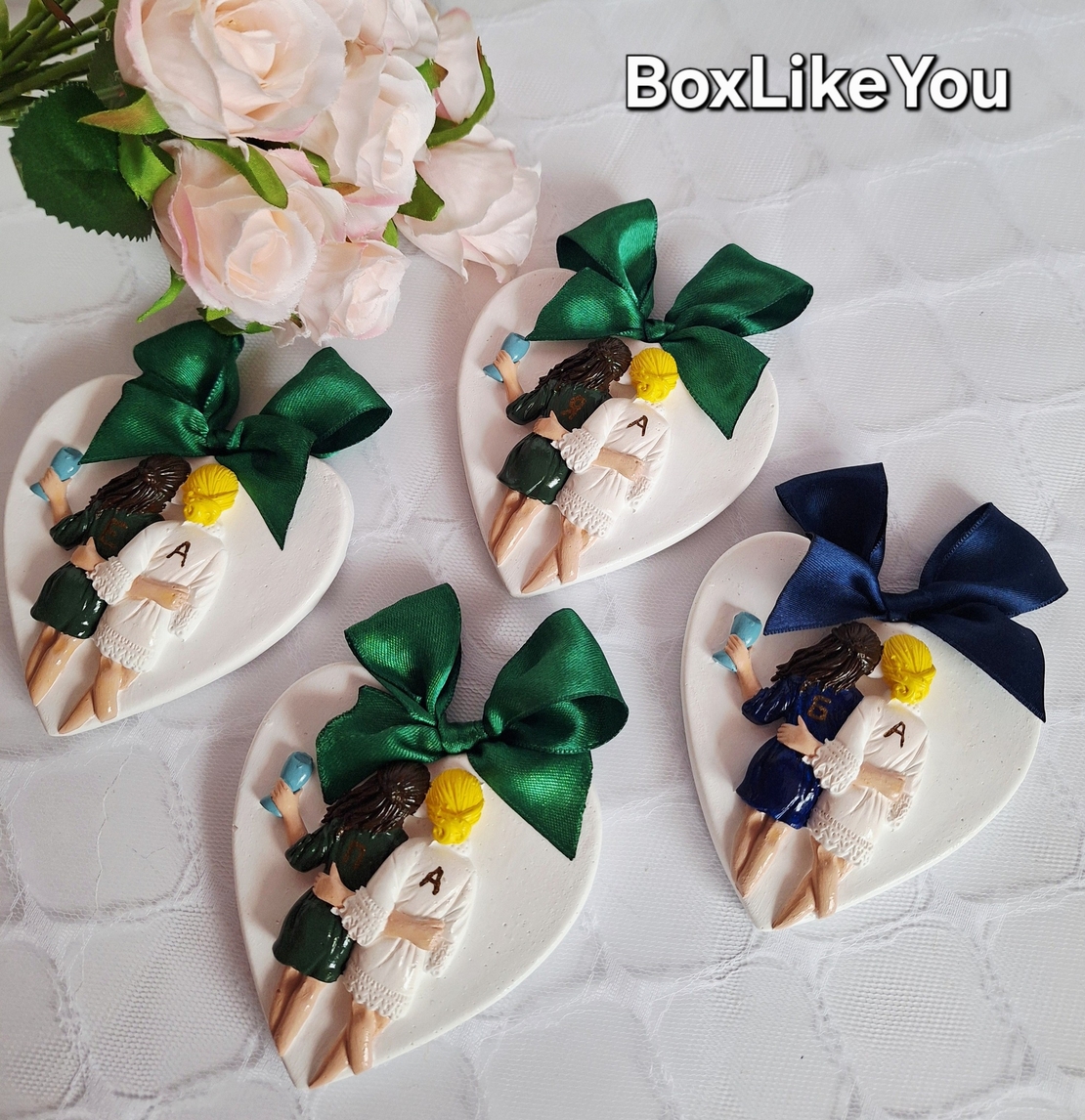 💖 Керамични фигурки за моминско парти 💖