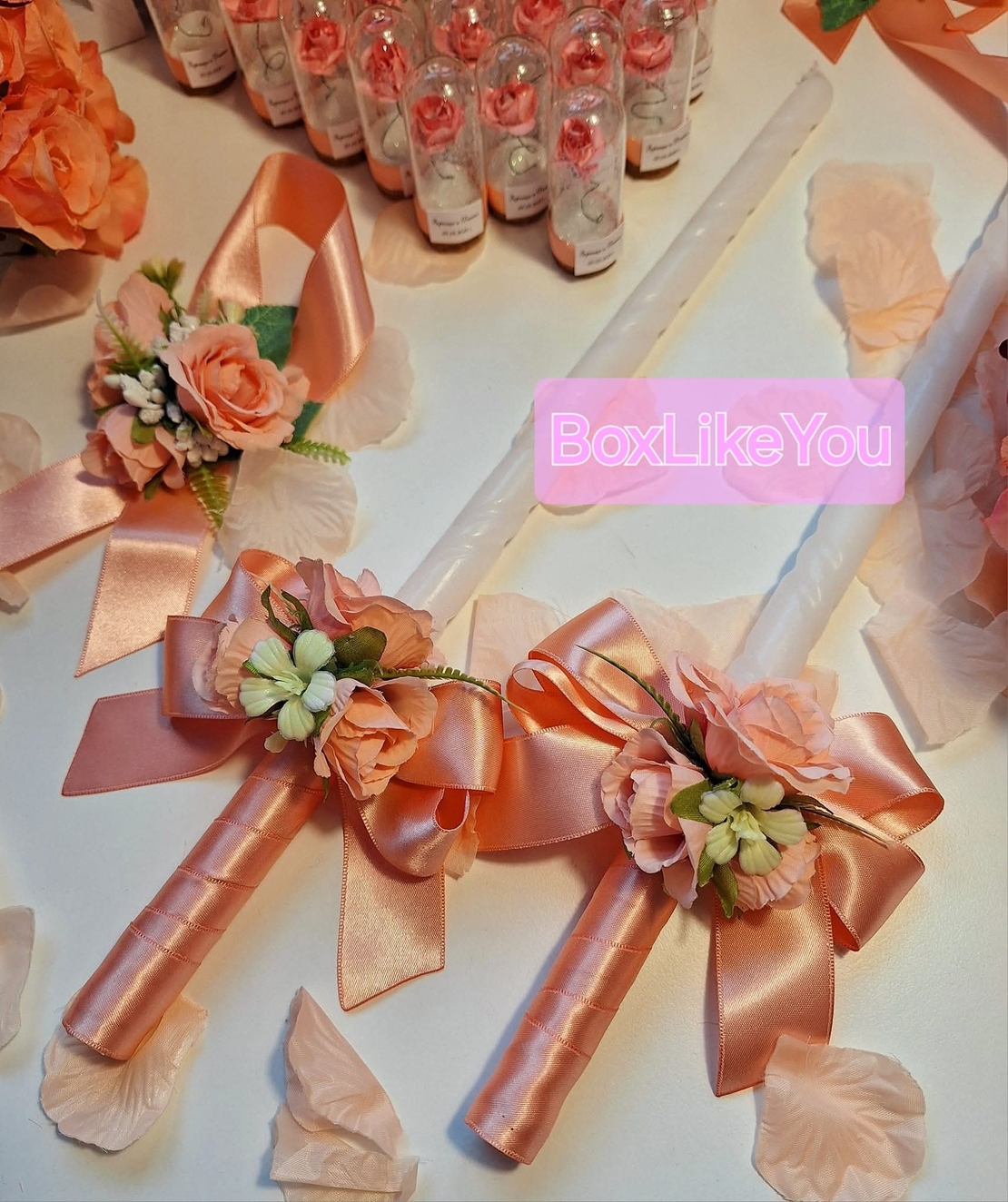 🎀 Ритуални Свещи с Луксозна Декорация