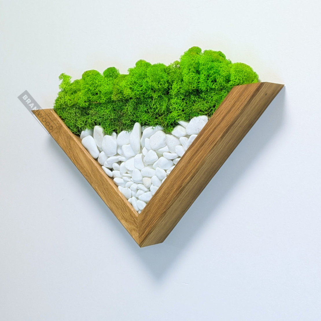 Стенно пано със скандинавски мъх