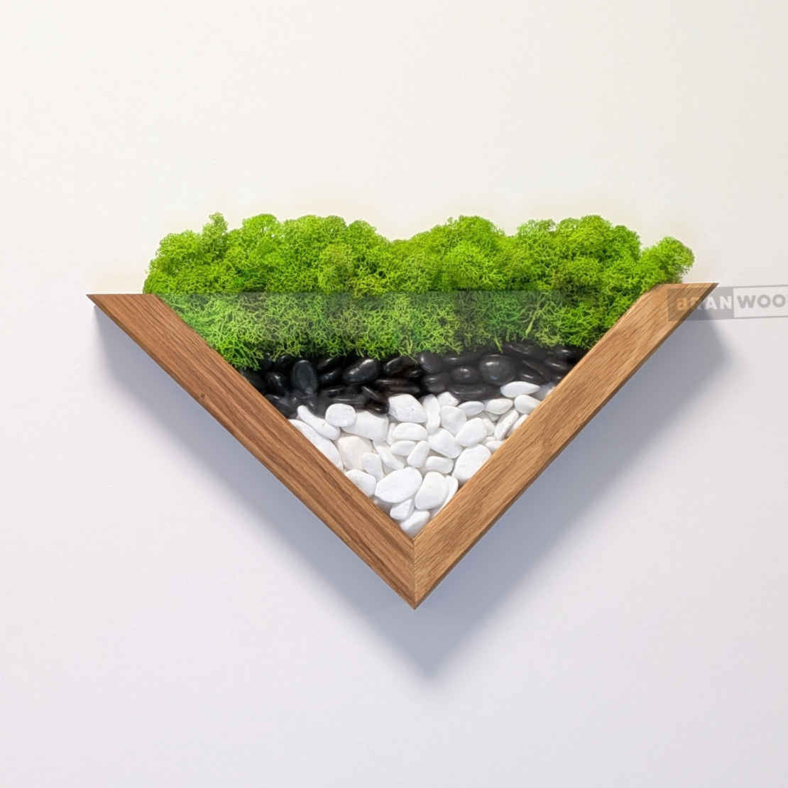 Стенно пано със скандинавски мъх