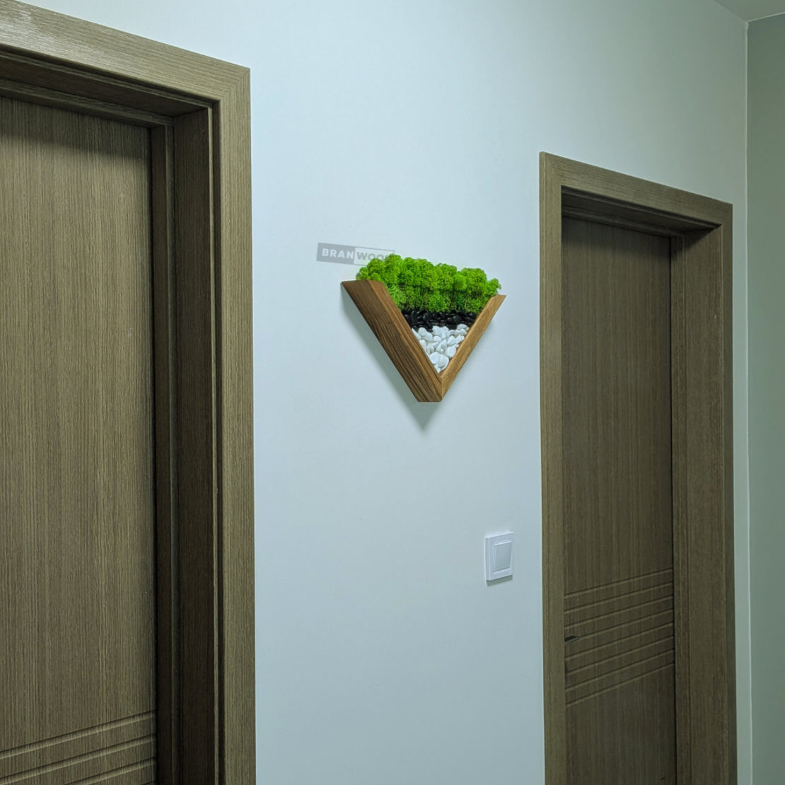 Стенно пано със скандинавски мъх