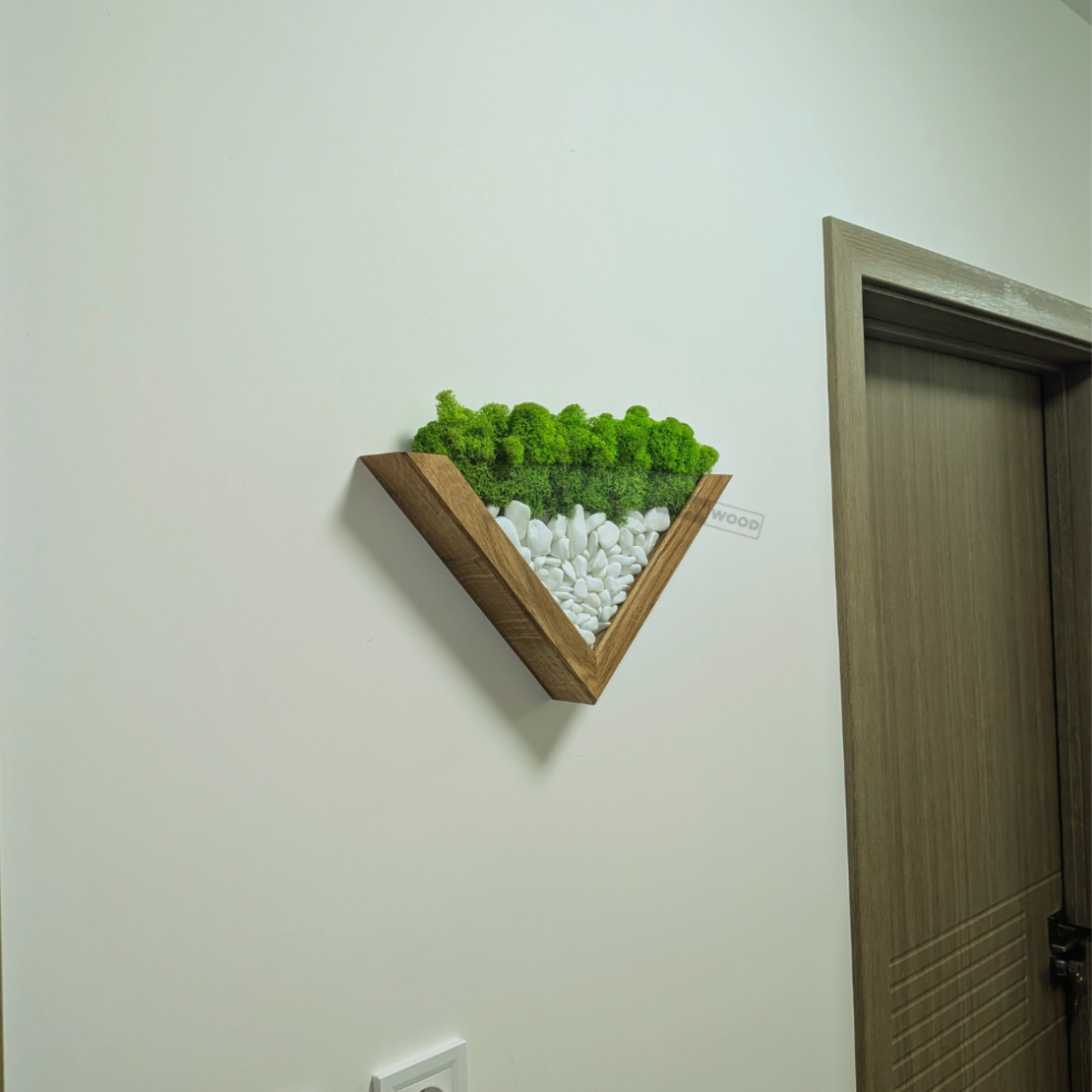 Стенно пано със скандинавски мъх