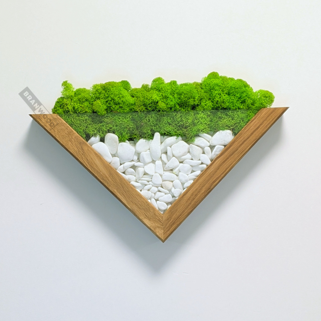 Стенно пано със скандинавски мъх