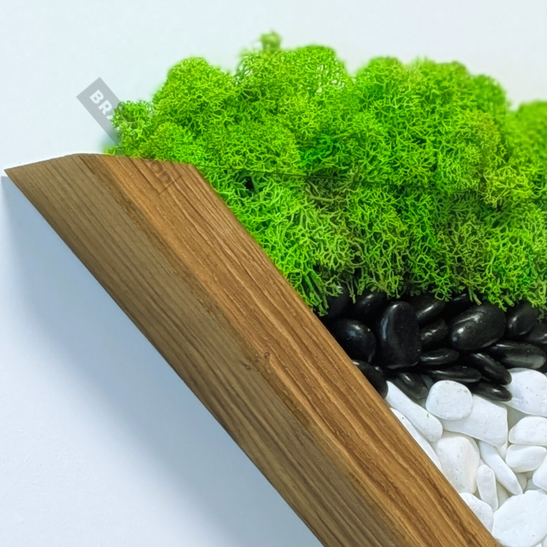 Стенно пано със скандинавски мъх