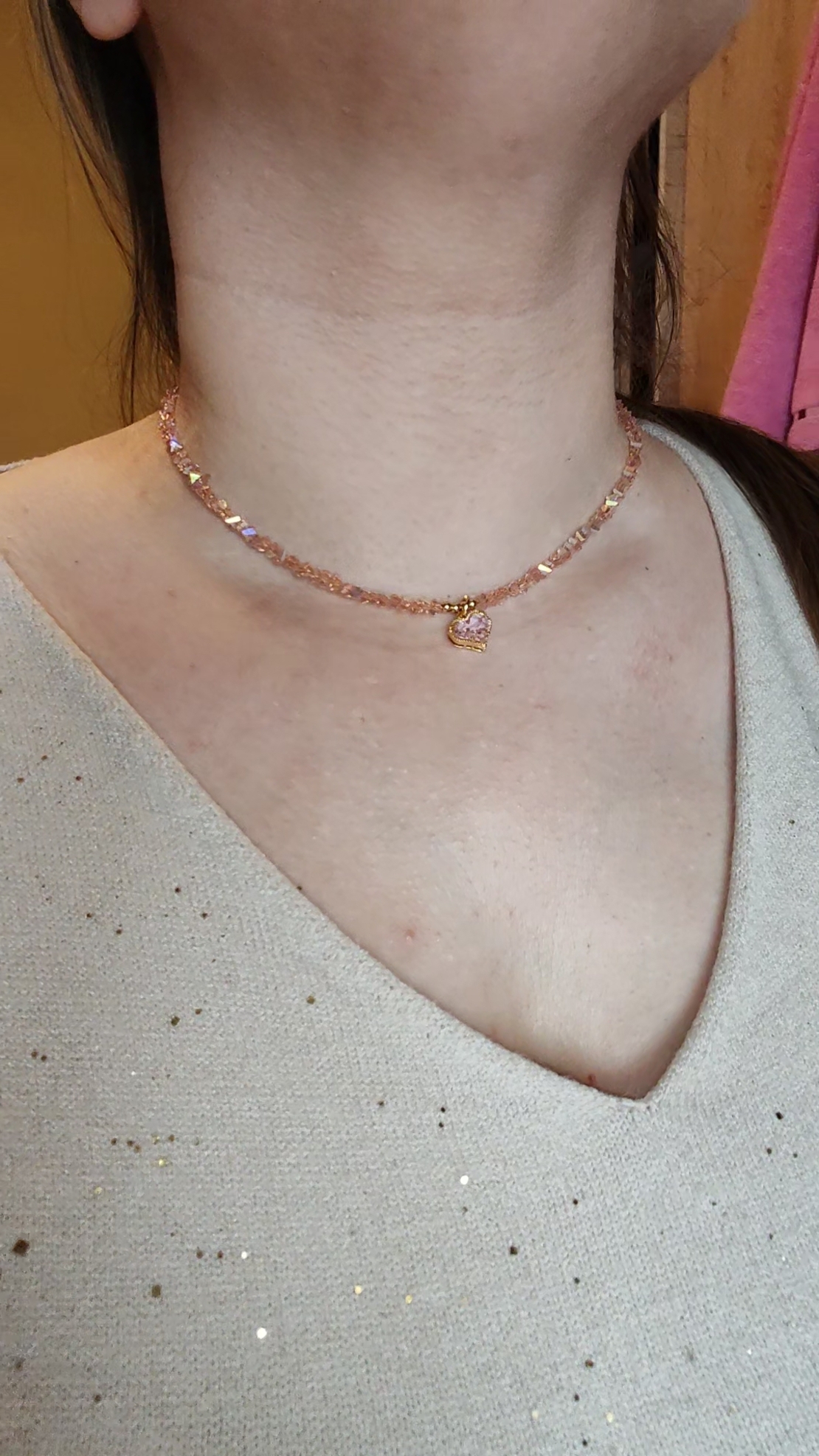 Колие Розова Нежност