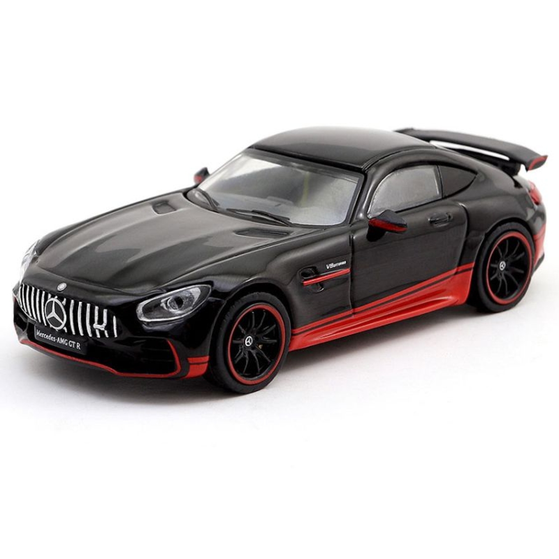 Метална кола с отварящи се врати, капаци, светлини и звуци Mercedes-Benz GT63 AMG 1:24