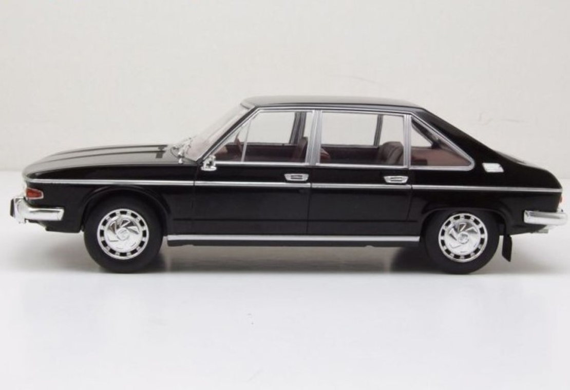 Метална кола Tatra 613 black 1973 - WHITE BOX 1:24