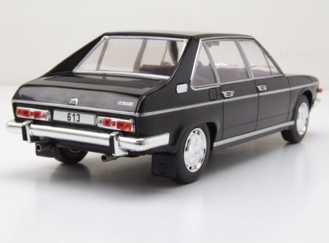Метална кола Tatra 613 black 1973 - WHITE BOX 1:24