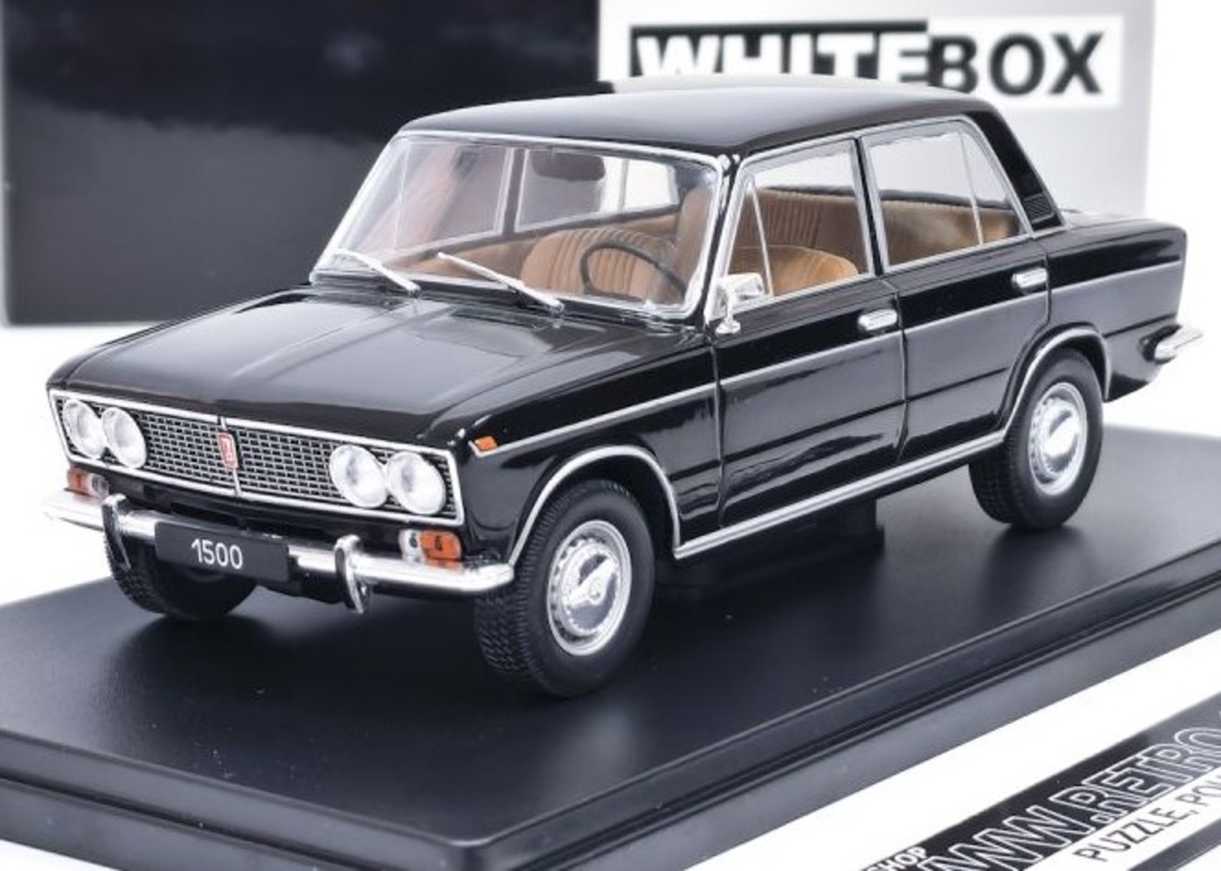 Метална кола Lada 1500 1977 WHITE BOX - 1:24
