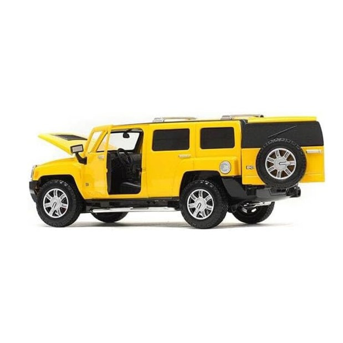 Метална кола с отварящи се врати капаци MSZ HUMMER H3 1:24