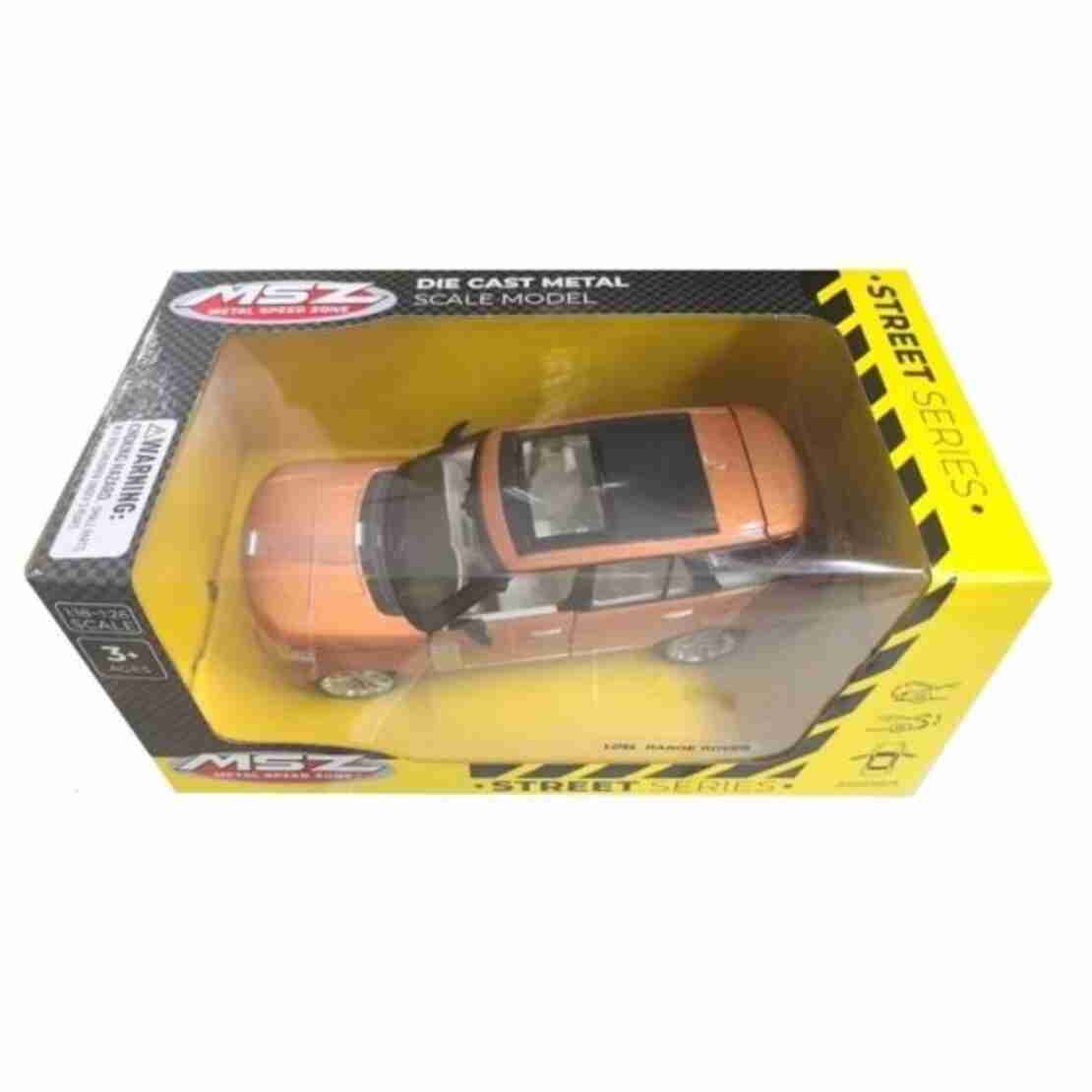 Метална кола с отварящи се врати и капаци MSZ Range Rover 1:24