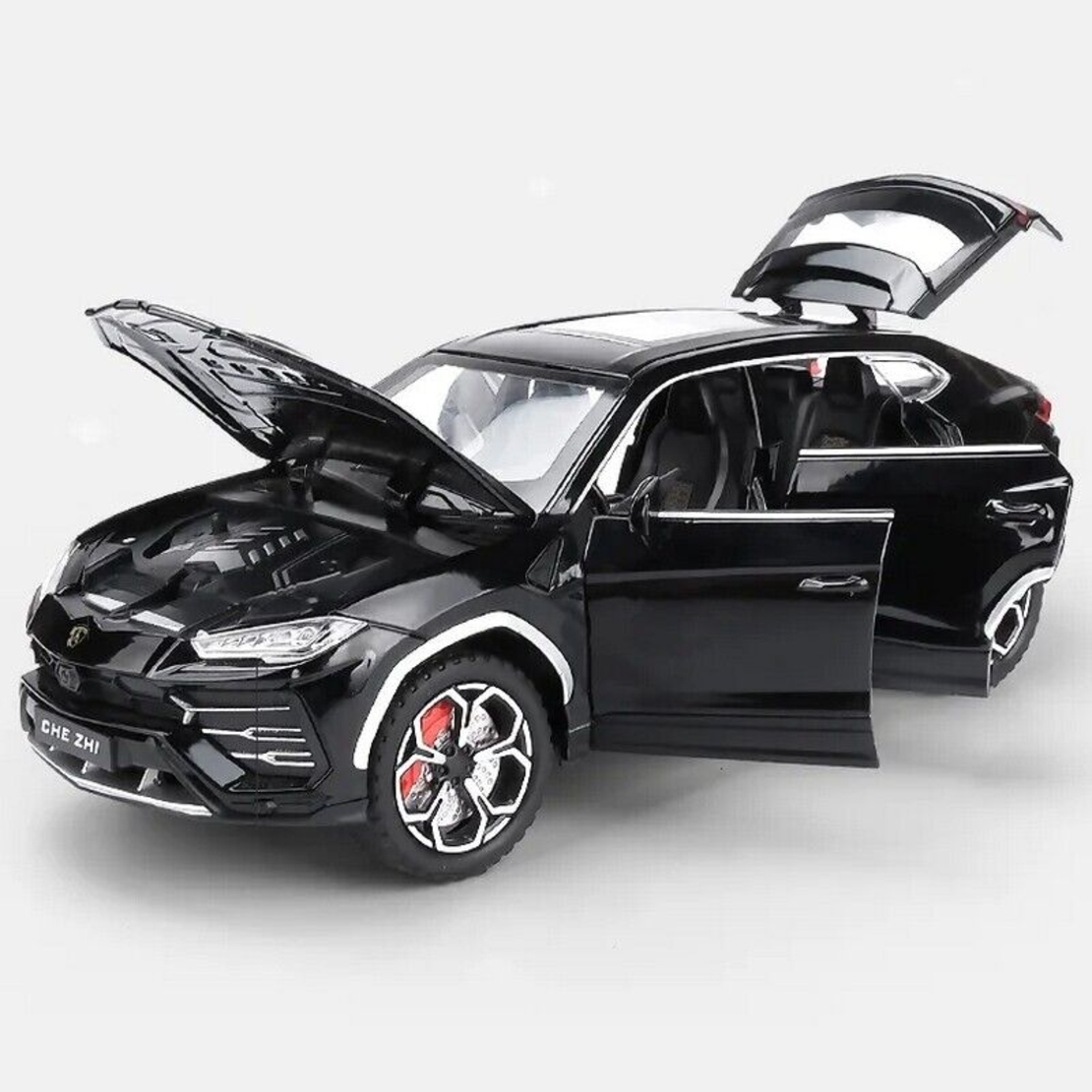 Метална кола с отварящи се врати светлини и звуци Lamborghini Urus 1:24