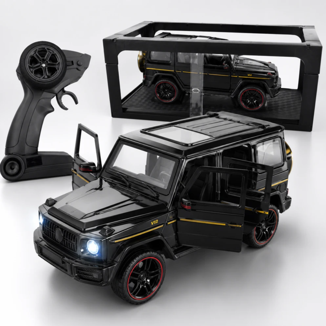 Метален джип Mercedes G-Class 1:24 с радиоконтрол