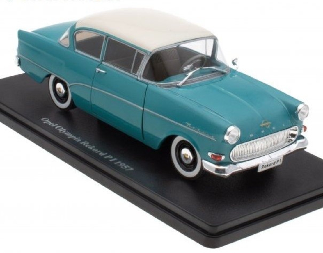 Метална кола Opel Olympia Rekord PI 1957 - Hachette 1:24