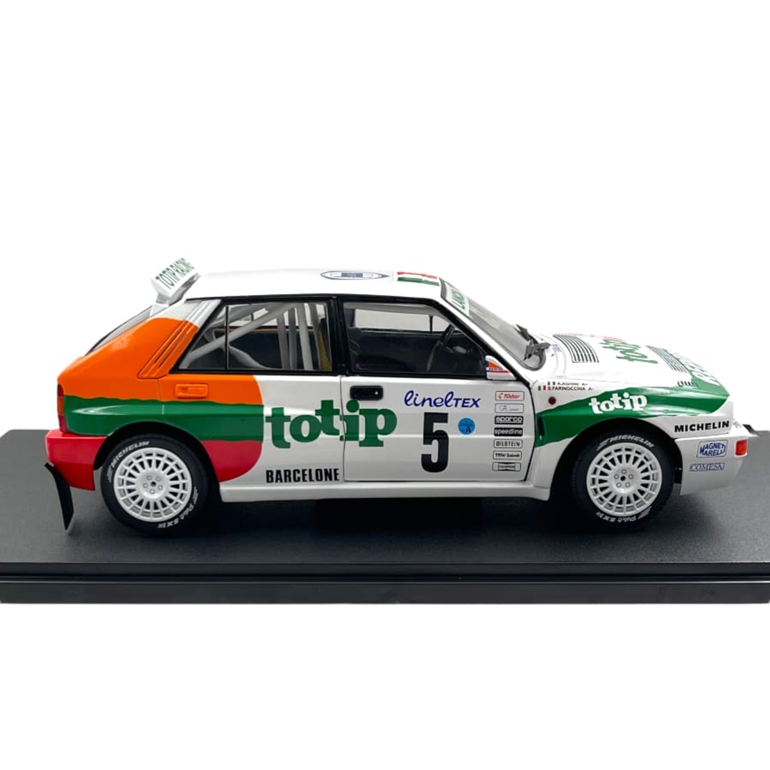 Метална кола Lancia Delta HF Integrale Rally Montecarlo 1993 - 1:18