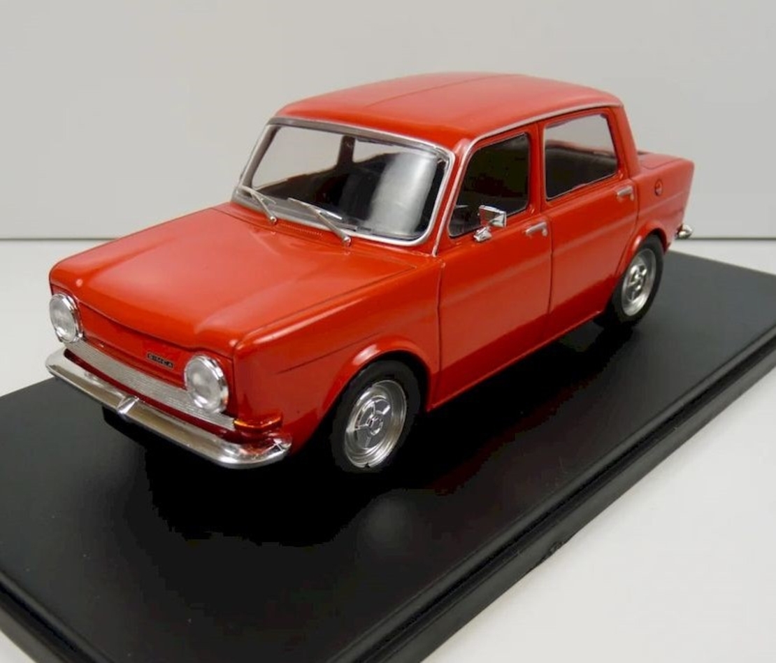 Метална кола Simca 1000 1969 - 1:24 SALVAT