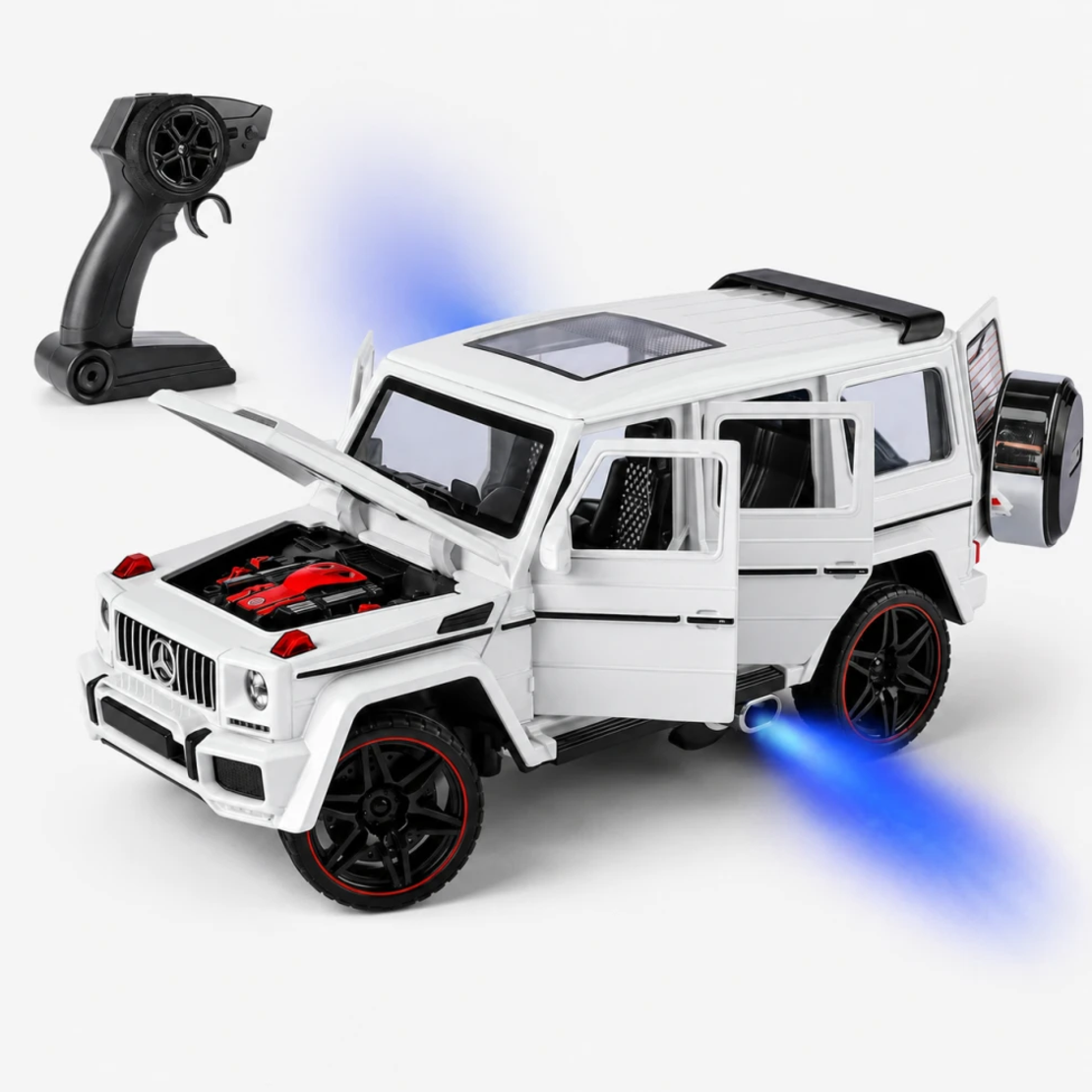 Метален джип Mercedes G-Class 1:24 с радиоконтрол
