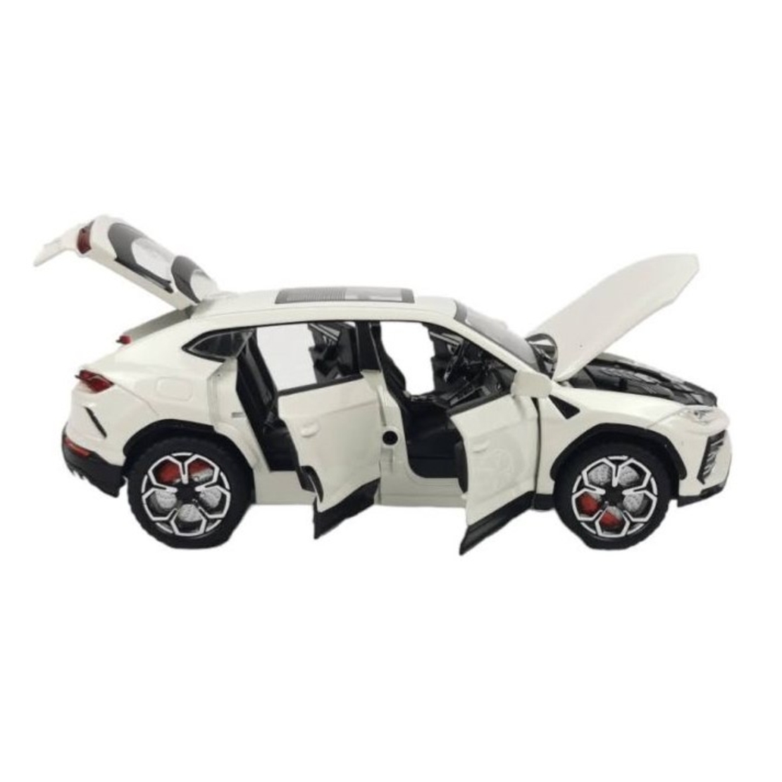Метална кола с отварящи се врати светлини и звуци Lamborghini Urus 1:24