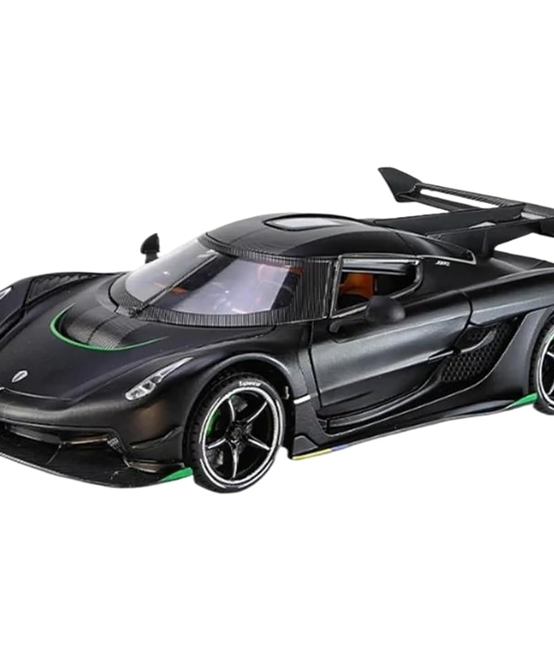 Метална кола с отварящи се врати капаци светлини и звуци Koenigsegg Jesko 1:24